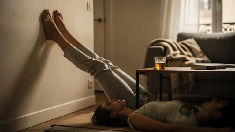 Ce que j’ai vécu en ajoutant dix minutes de jambes en l’air chaque soir pendant deux mois