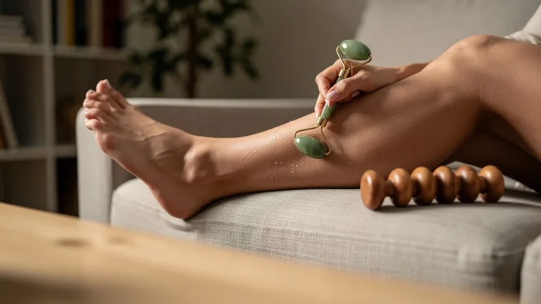 Mon avis sur les rouleaux en jade froids face aux rouleaux de massage classiques pour mes jambes lourdes